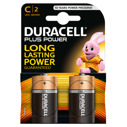 Batterie Alcaline Plus Power Mezza Torcia C Duracell