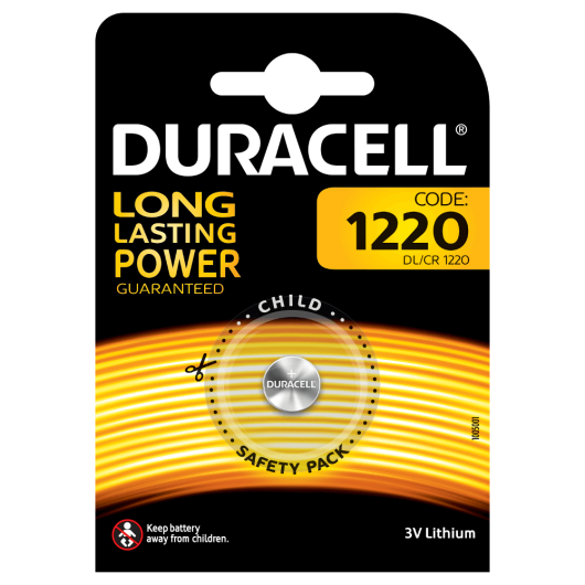 Batterie Litio 1220 Duracell